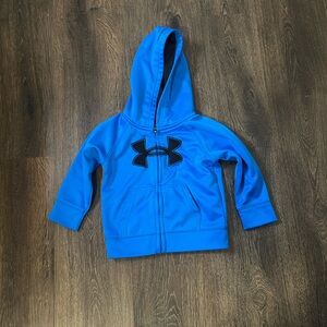 Baby Under Armour Zip Up Sweatshirt- size 18 months